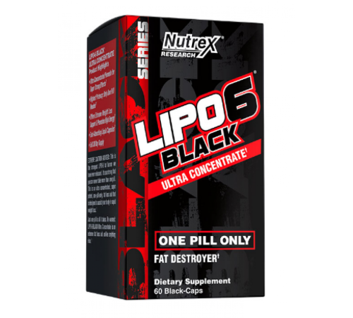 Lipo 6 Black Ultra Concentrate - 60 caps