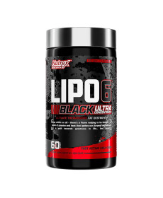 Жироспалювач Lipo 6 Black Ultra Concentrate - 60 капсул (EU version)