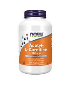 Ацетил-L-карнітин (Acetyl L-Carnitine) 500мг - 200 капсул