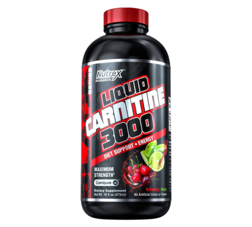 Liquid L-Carnitine 3000 - 480ml Cherry Lime