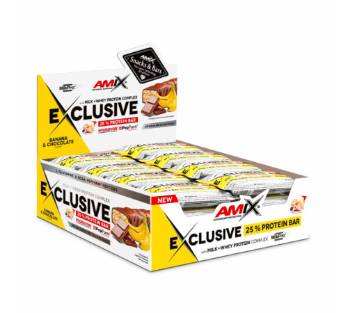 Exclusive Protein Bar - 12x85g Banana Chocolate