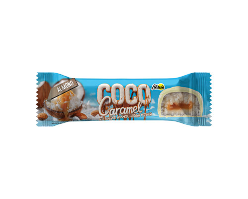 Кокосовий батончик Coco Caramel - 20x40г Мигдаль