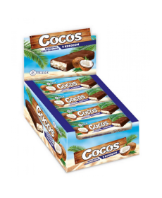 Кокосові батончики Cocos Bar - 25x35г