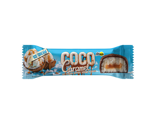 Кокосовий батончик Coco Caramel - 20x40г Морозиво