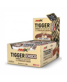 Tigger Zero Choco Protein Bar - 20x60g Choco coconut