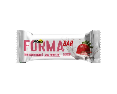 Протеїновий батончик Forma Bar - 12x60г Полуничний йогурт