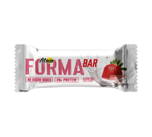 Протеїновий батончик Forma Bar - 12x60г Полуничний йогурт