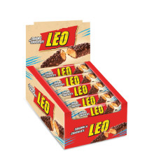 Батончики LEO BAR - 20x50г Карамельний шоколад