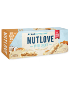 Nutlove -128g White Cookie Caramel Peanut Coconut