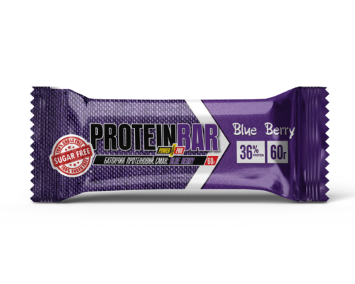 Power Pro 36% Sugar Free - 20x60g Blue berry