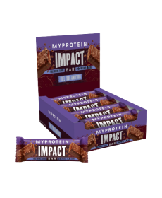 Impact Protein Bar - 12x64g Fudge Brownie