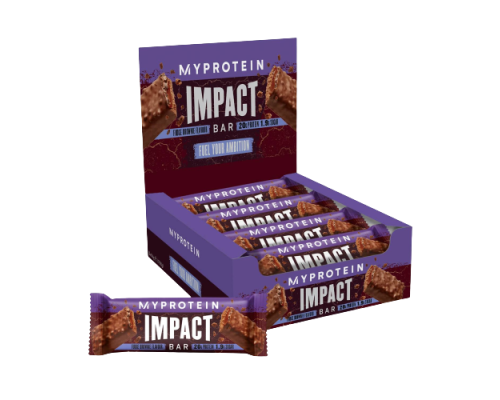 Impact Protein Bar - 12x64g Fudge Brownie