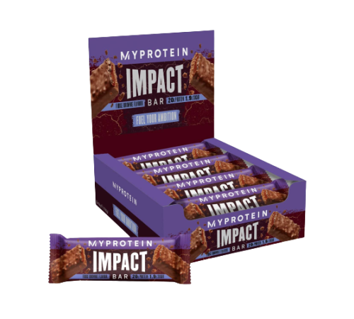 Impact Protein Bar - 12x64g Fudge Brownie