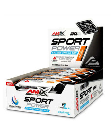 Sport Power Energi Snack Bar Amix - 20x45g With Caffeine-Blood Orange