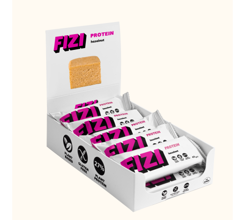 FIZI Protein Bar - 10х45g Hazelnut