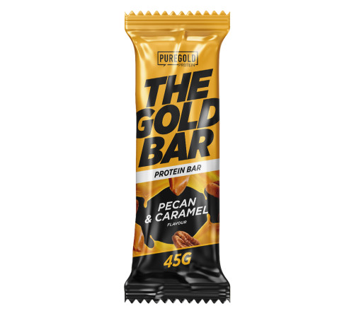 Gold bar - 45g Pecan Caramel Gold bar - 45g Pecan Caramel