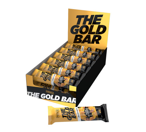 Gold bar - 18X45g Pecan Caramel Gold bar - 18X45g Pecan Caramel