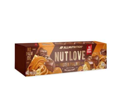 Nut Love 4Pieces - 48g Milk Choco Peanut Nut Love 4Pieces - 48g Milk Choco Peanut