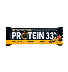 Protein 33% Bar - 50g Vanilla-Raspberry