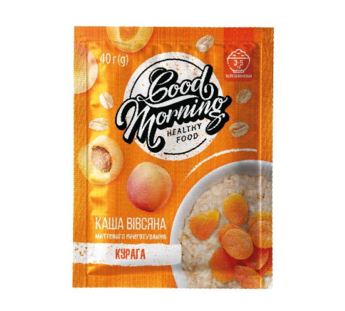 Good Morning Oatmeal - 30х40g Apricot