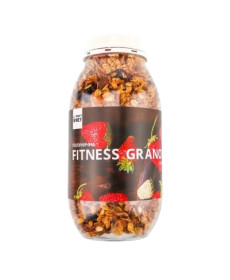 Фітнес гранули Fitness Granola - 450г Полуниця з білком