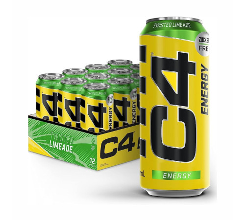 C4 - 500 ml х 12 шт Twisted limeade