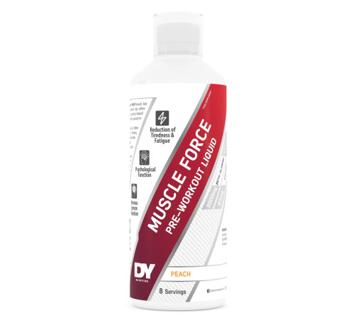 DY Nutrition Muscle Force PWO Liquid - 500ml Orange DY Nutrition Muscle Force PWO Liquid - 500ml Orange