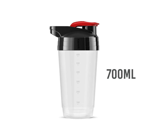 Шейкер SHAKER 700 мл K-SPORT SHK002, білий/прозорий Шейкер SHAKER 700 мл K-SPORT SHK002, білий/прозорий