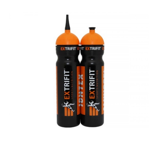Bottle Extrifit Black - Short Nozzle 1000ml Bottle Extrifit Black - Short Nozzle 1000ml