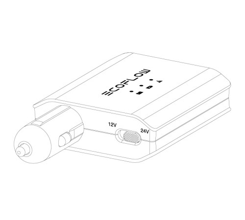 Адаптер EcoFlow Car Battery Charging