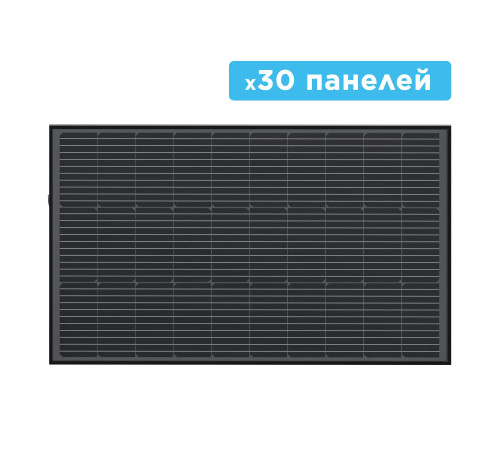 Набір сонячних панелей EcoFlow 30*100 Solar Panel Стаціонарні