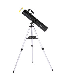 Телескоп Bresser Venus Solar 76/700 AZ Carbon з адаптером для смартфона (4541009)