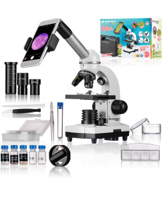 Мікроскоп Bresser Junior Biolux SEL 40x-1600x з адаптером для смартфона + кейс (8855610GYE000)