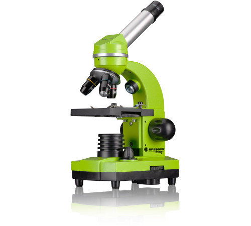 Мікроскоп Bresser Junior Biolux SEL 40x-1600x Green з адаптером для смартфона (8855600B4K000)