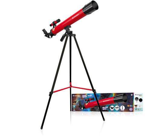 Телескоп Bresser Junior 50/600 AZ Red (8850600E8G000) Телескоп Bresser Junior 50/600 AZ Red (8850600E8G000)