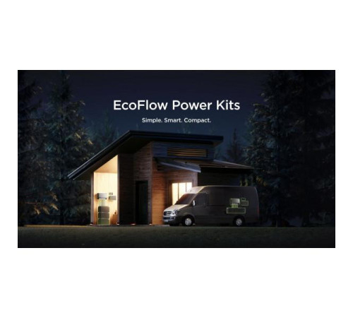 Автономна сонячна електростанція EcoFlow Power Get Set Kit без батарей (ZMM100-Combo1-EU)