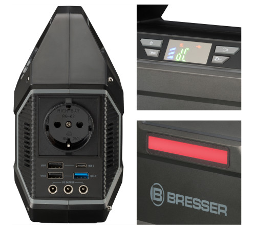 Портативна зарядна станція Bresser Portable Power Supply 100 Watt (3810000) Портативна зарядна станція Bresser Portable Power Supply 100 Watt (3810000)