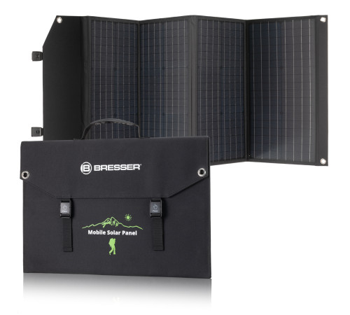 Портативний зарядний пристрій сонячна панель Bresser Mobile Solar Charger 120 Watt USB DC (3810070)