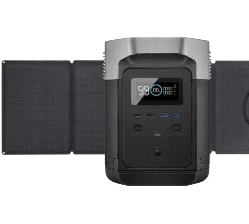 Комплект EcoFlow DELTA + 110W Solar Panel