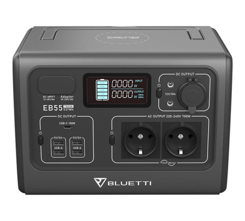 Електростанція Bluetti EB55 537 Вт Електростанція Bluetti EB55 537 Вт