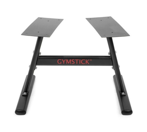 Стійка для гантелей Gymstick Quick‑Lock, чорно-червона