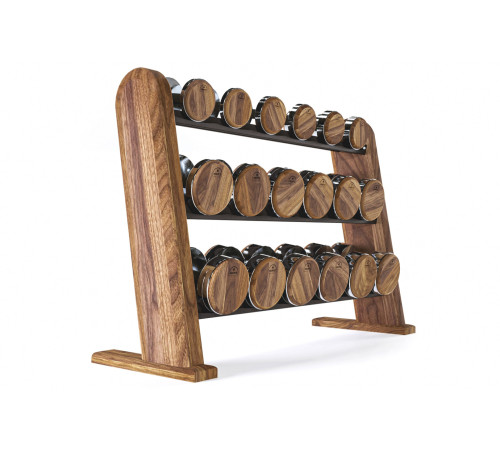 Стійка з гантелями NOHRD Classic Walnut