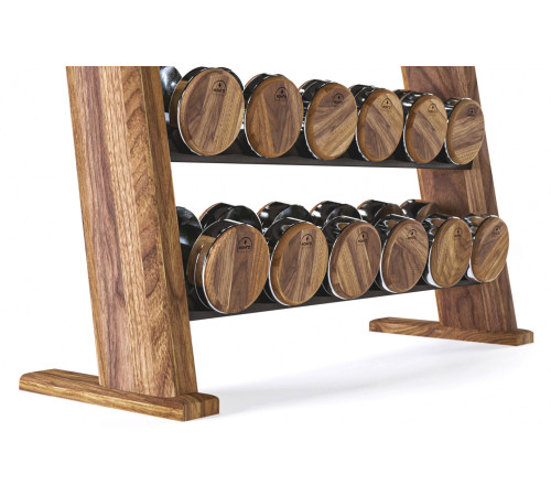 Стійка з гантелями NOHRD Classic Walnut