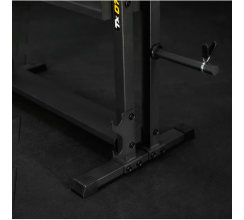 Стійка для гантелей, грифів та гирь Trex Sport TX-075DR, чорна