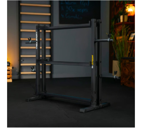 Стійка для гантелей, грифів та гирь Trex Sport TX-075DR, чорна