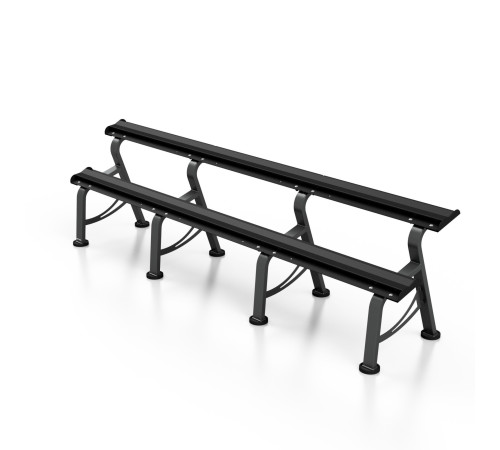 Стійка для гантелей Marbo Sport MP-S207 3 модулі Стійка для гантелей Marbo Sport MP-S207 3 модулі