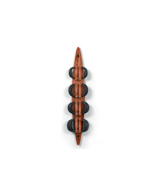 Гантелі з підставкою NOHRD Club Ash Leather 2-8 кг 