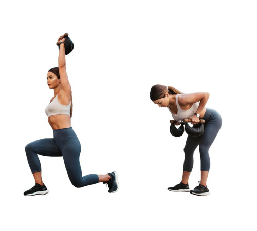 Гантелі з підставкою NOHRD Club Ash Leather 2-8 кг