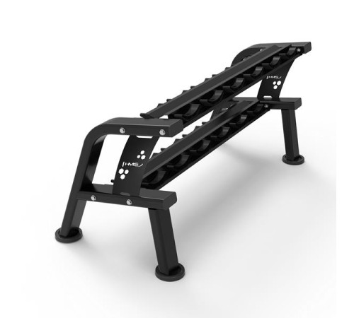 STR48 DOUBLE DUMBBELL RACK 6 PAIRS COMMERCIAL HMS