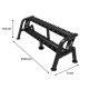 STR47 DOUBLE ROW DUMBBELL RACK 10 PAIRS COMMERCIAL HMS